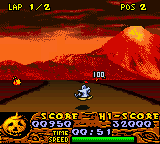 Halloween Racer (Europe) (En,Fr,De,Es,It,Pt) In game screenshot
